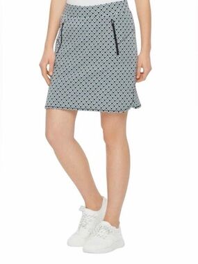 T for Talbots Stretch Diamond Geo Skort